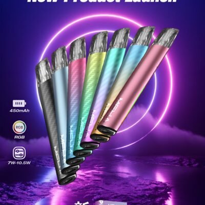 Meha電子煙主機參數與功能介紹 三檔功率切換 Type C快充 多款煙彈兼容